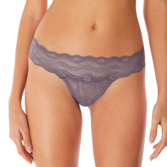 B.Tempt'd Lace Kiss Thong - Shark