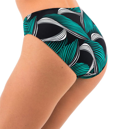 Fantasie Saint Lucia Mid Rise Bikini Brief - Black