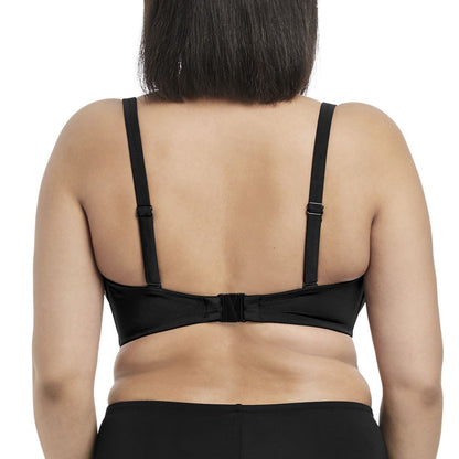 Elomi Essentials Bandeau Bikini Top - Black