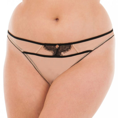 Scantilly Passion Thong - Latte