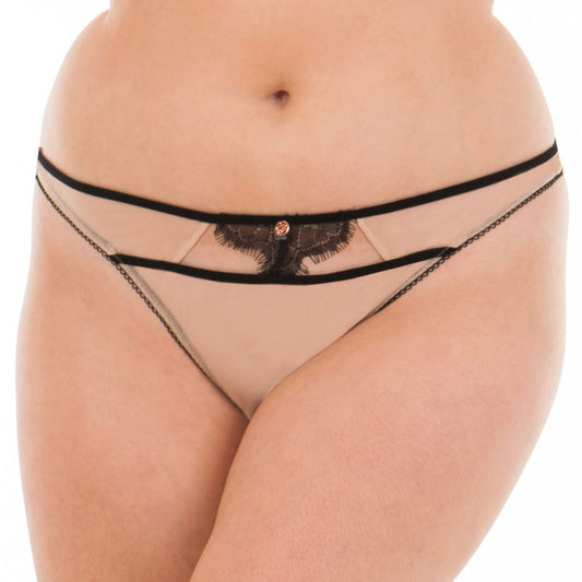 Scantilly Passion Thong - Latte