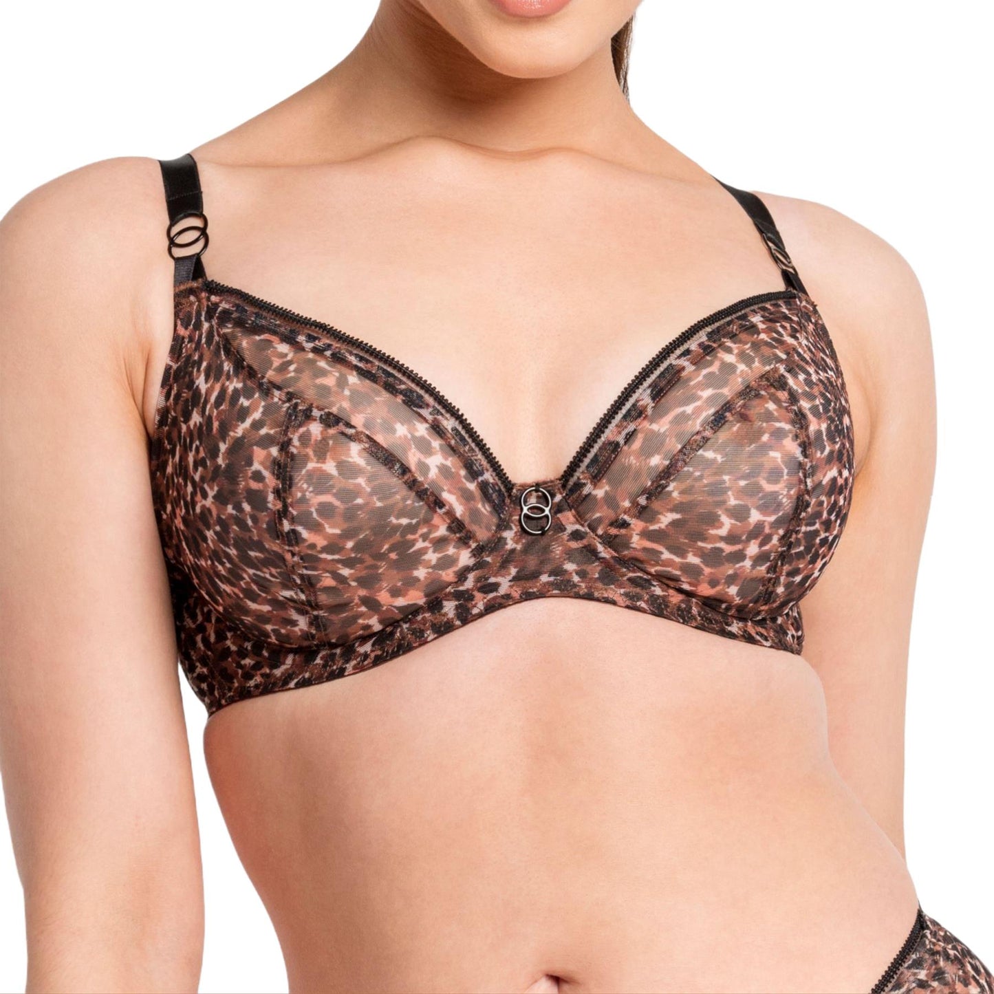 Curvy Kate Lifestyle Plunge Bra - Animal Print