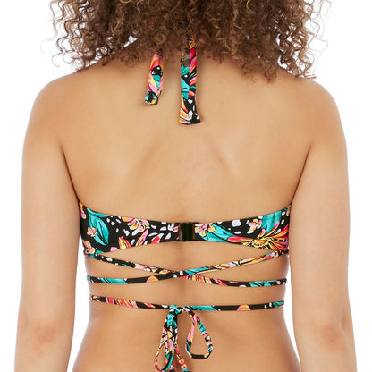 Freya Wild Daisy Halter Bikini Top - Multi