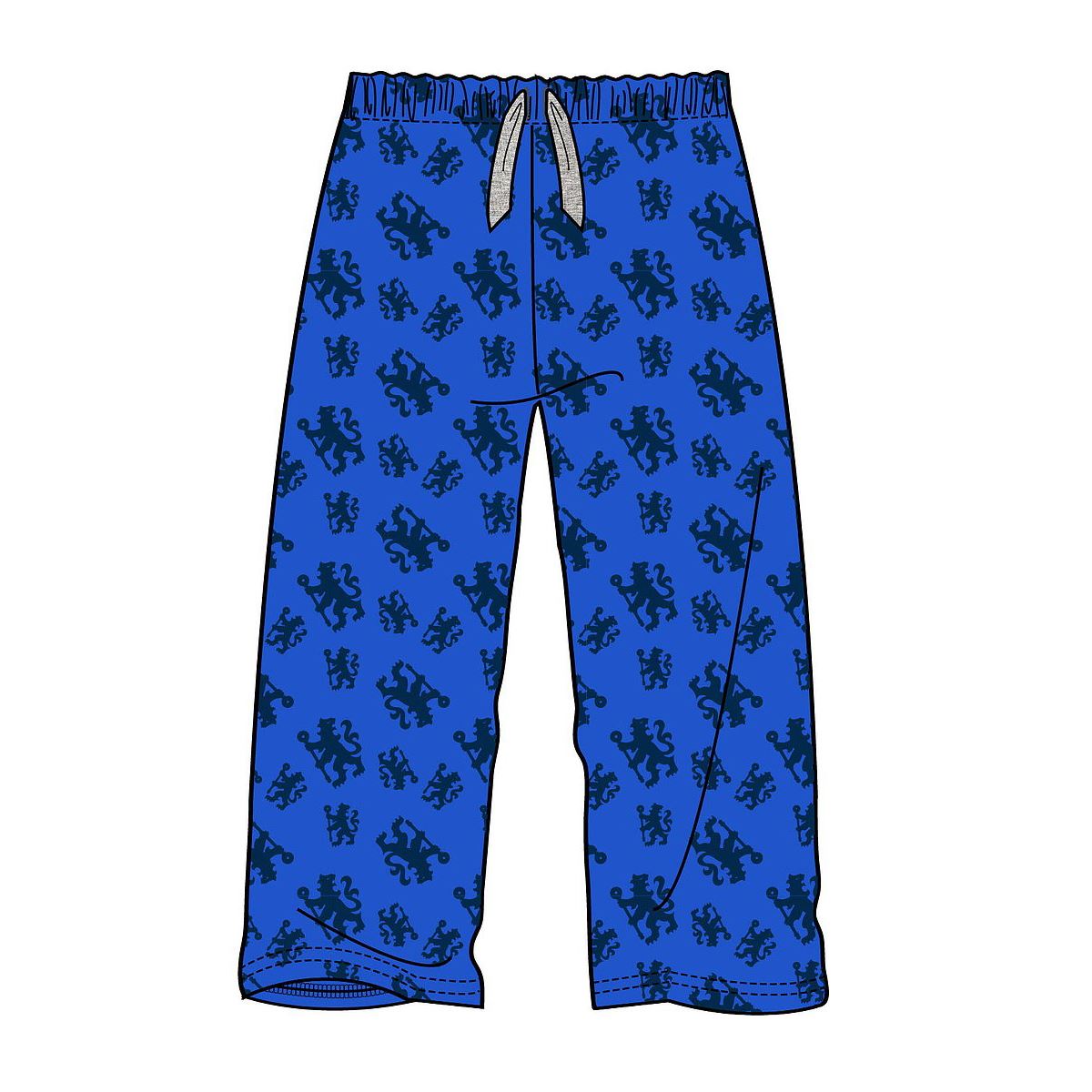 Mens Chelsea Crest Lounge Pants - Blue
