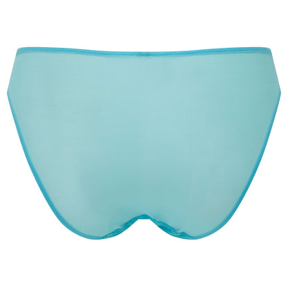 Gossard Glossies Lace Brief - Turquoise Sea