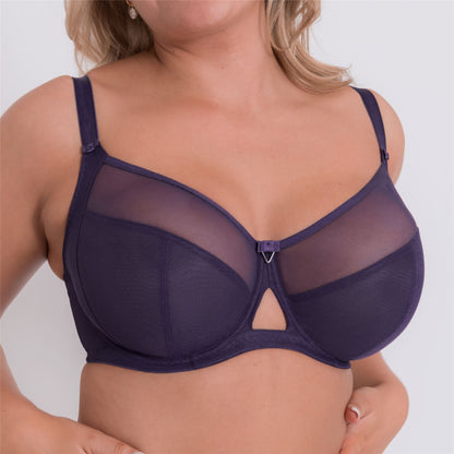 Curvy Kate Victory Balcony Bra - Deep Purple
