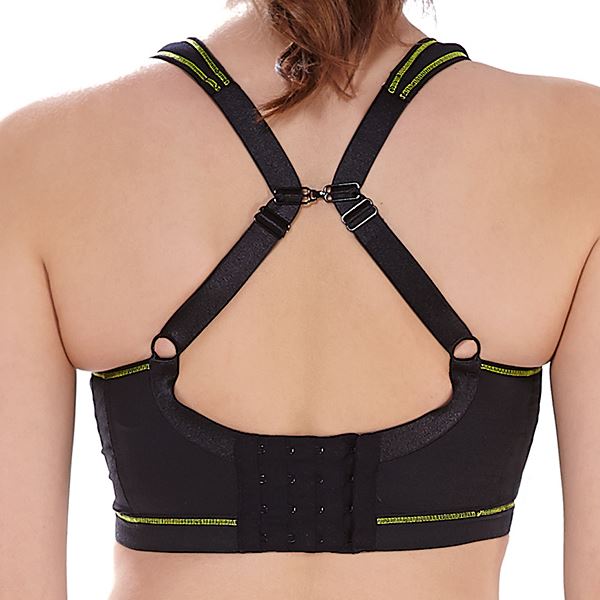 Freya Active Force Crop Top Soft Cup Sports Bra - Black