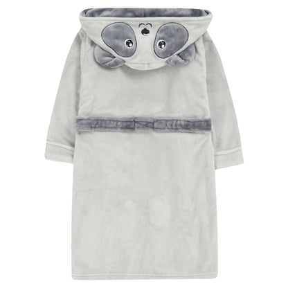 4Kidz Kids Novelty Panda Robe - Grey