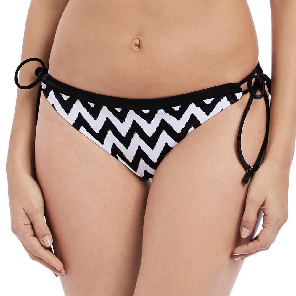 Freya Making Waves Italini Tie Side Bikini Brief - Black