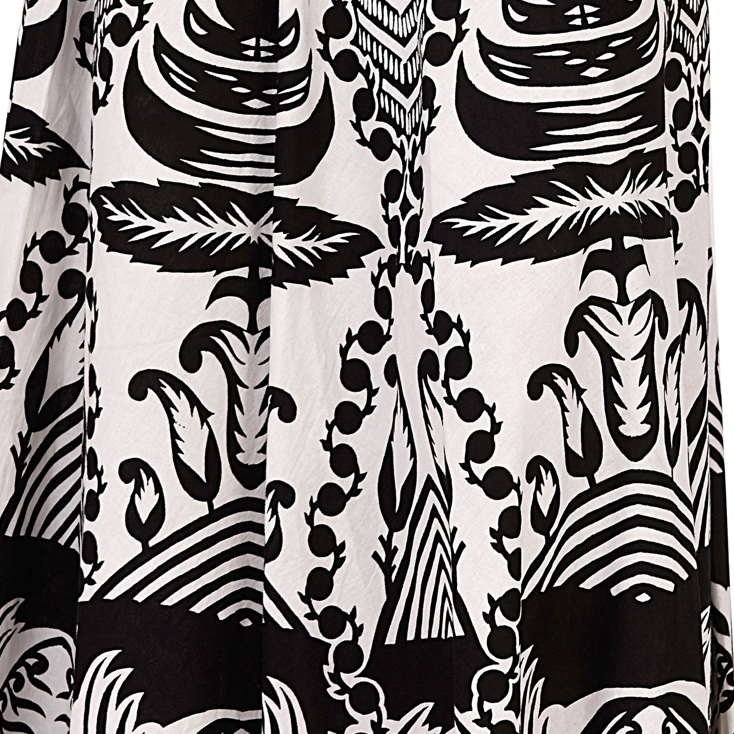 Pistachio Floral 2 in 1 Dress - Black