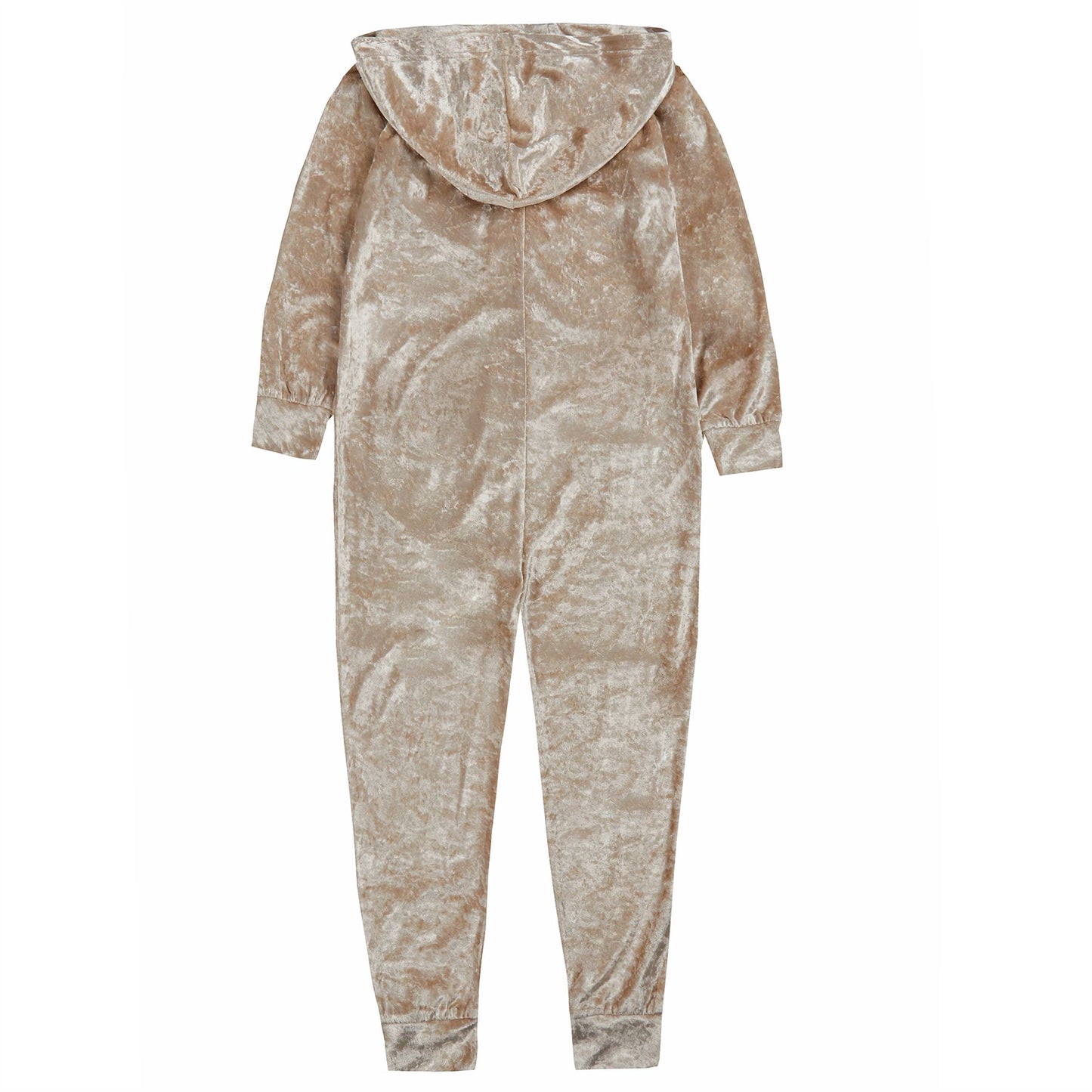 Forever Dreaming Girls Crushed Velvet Onesie - Gold