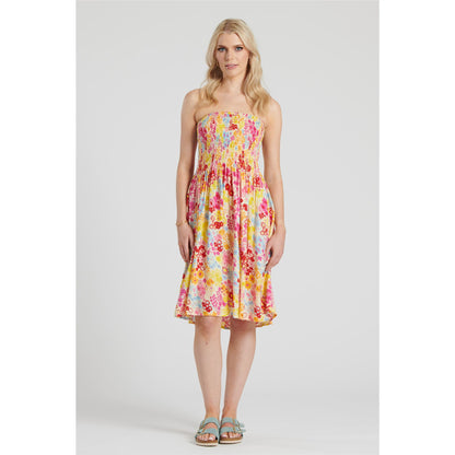 Pistachio Multi Floral 3 In 1 Dress