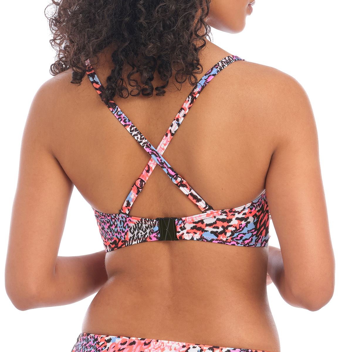 Freya Serengeti Haze Bandeau Bikini Top - Multi