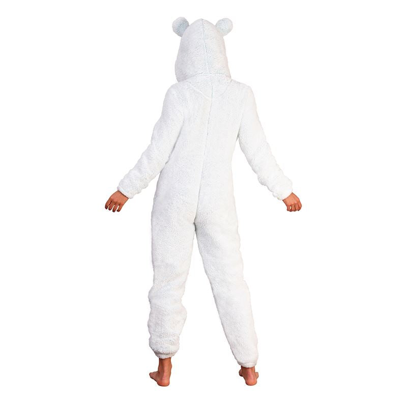 Loungeable Womens Teddy Bear Snuggle Fleece Onesie - Mint