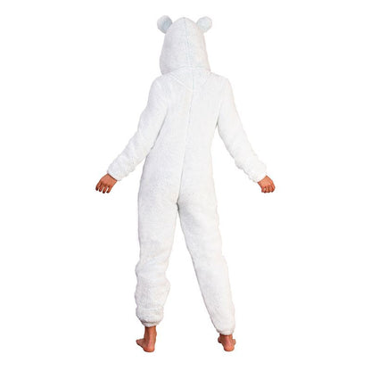 Loungeable Womens Teddy Bear Snuggle Fleece Onesie - Mint