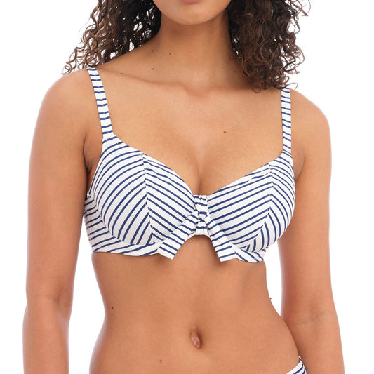 Freya New Shores Plunge Bikini Top - Ink