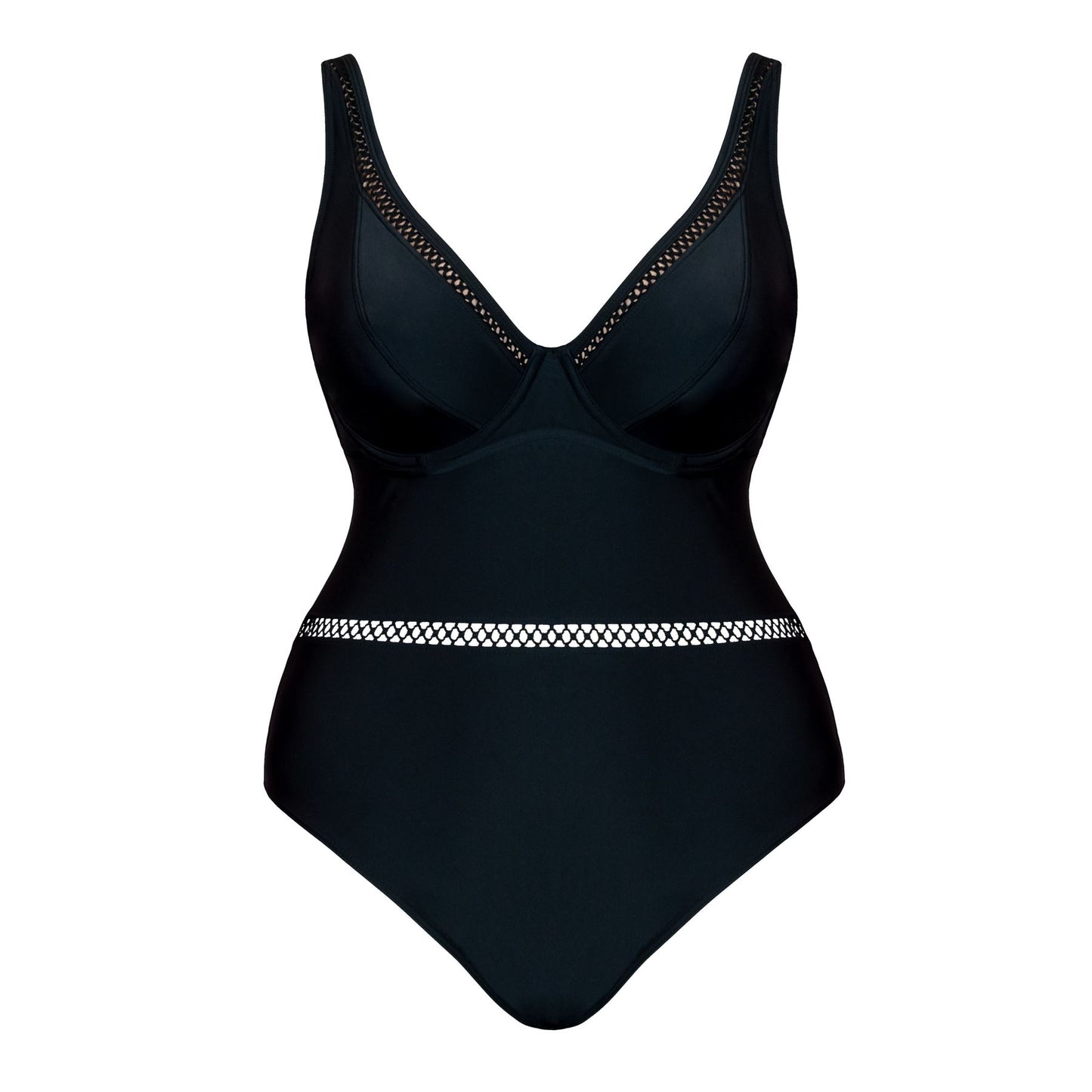 Curvy Kate First Class Plunge Swimsuit - Black