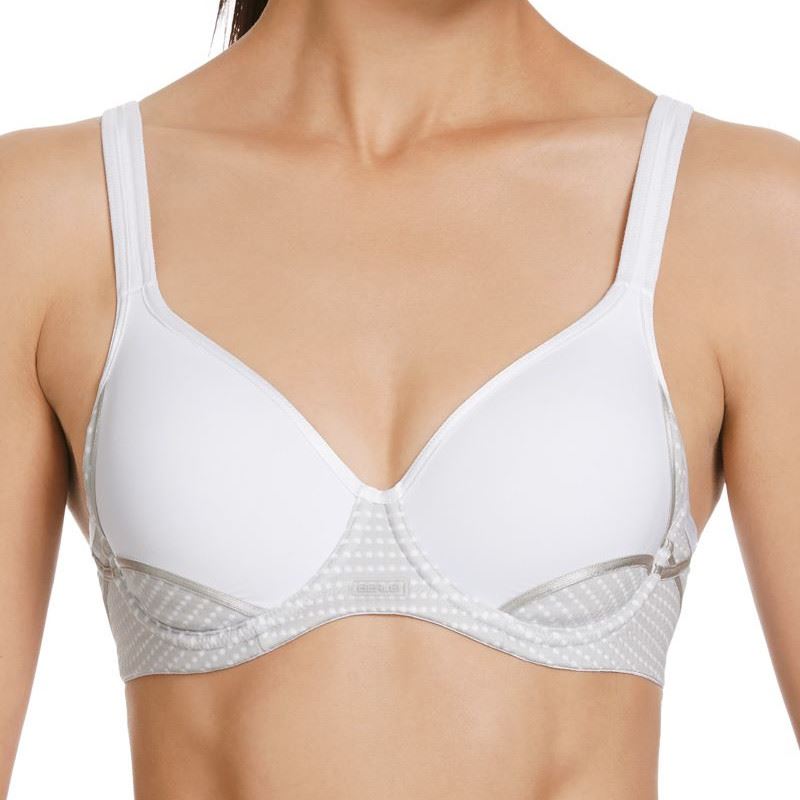 Berlei Electrify Mesh Padded Sports Bra - White