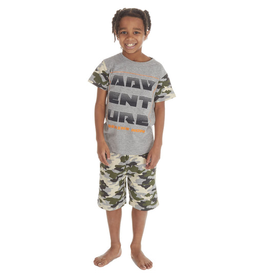 4Kidz Kids 'Adventure' Pyjamas - Camo