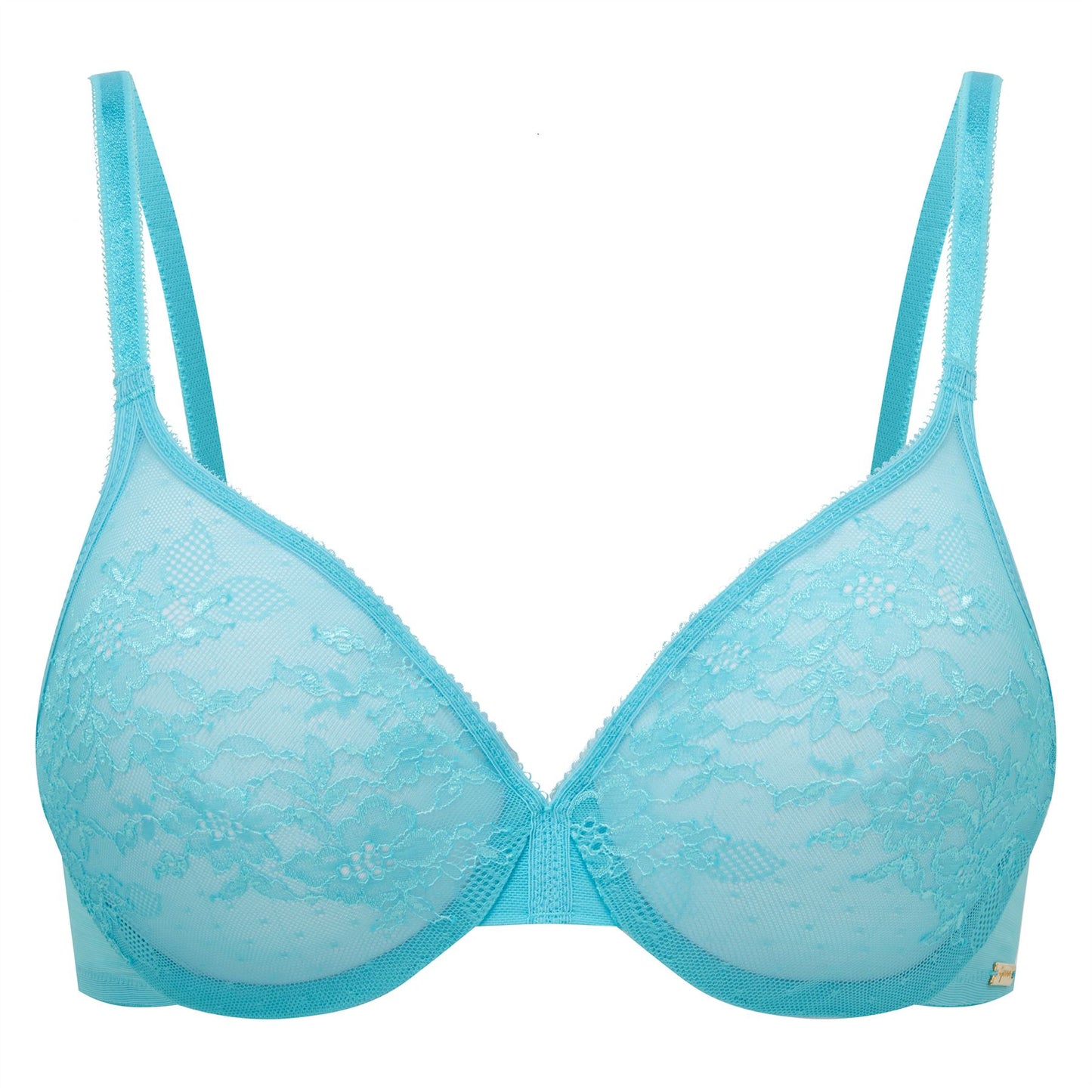 Gossard Glossies Lace Bra - Turquoise Sea