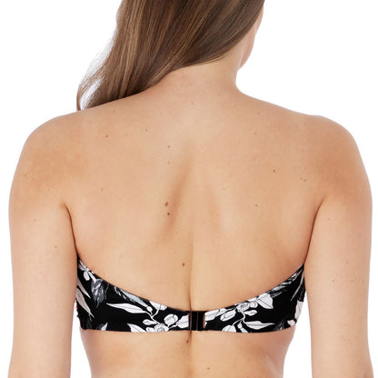 Fantasie Port Maria Twist Bandeau Bikini Top - Black
