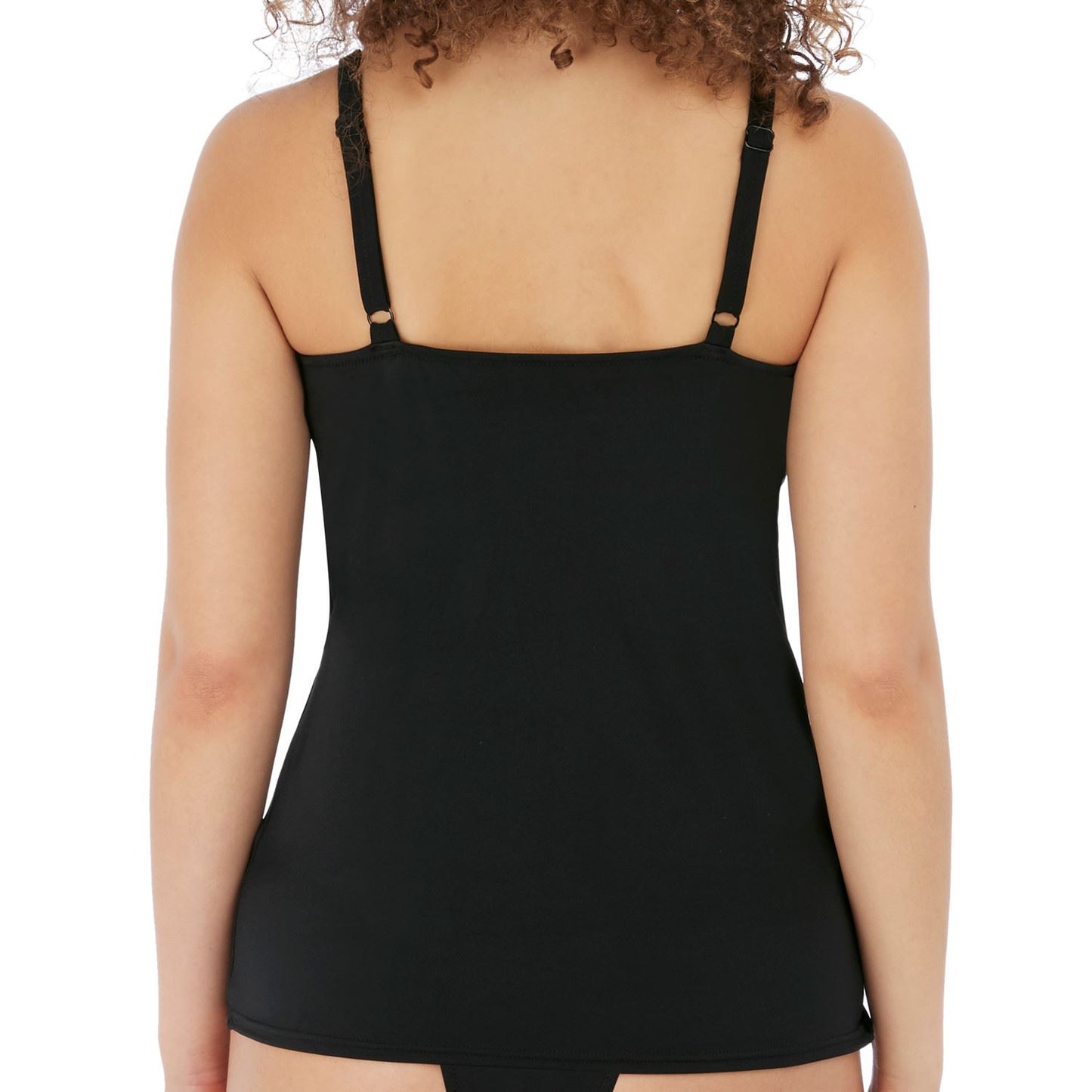 Freya Coco Wave Plunge Tankini Top - Black