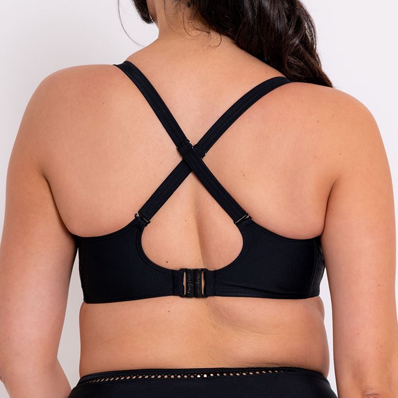 Curvy Kate First Class Balcony Bikini Top - Black