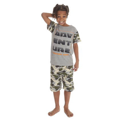4Kidz Kids 'Adventure' Pyjamas - Camo