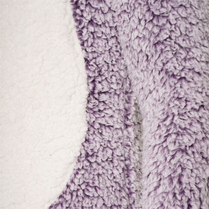 Nifty Kids Hedgehog Fleece Onesie - Lilac