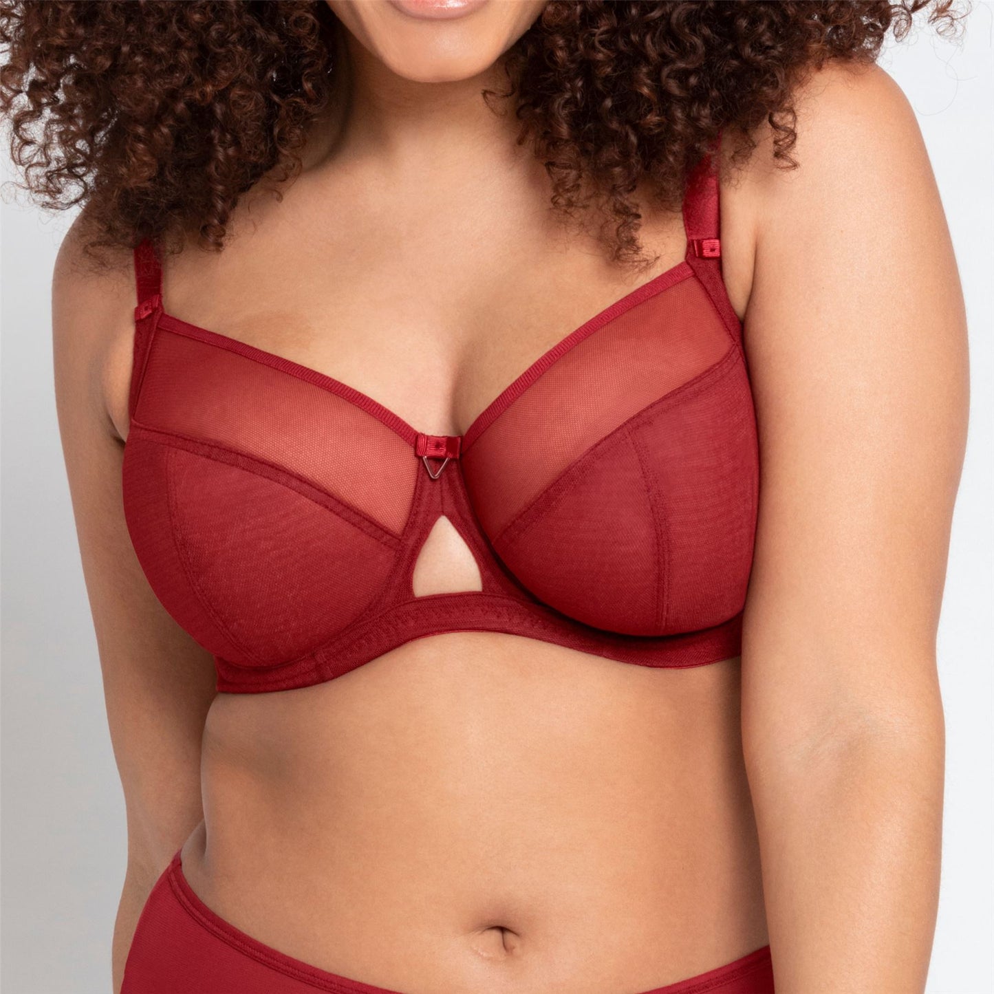 Curvy Kate Victory Balcony Bra - Claret