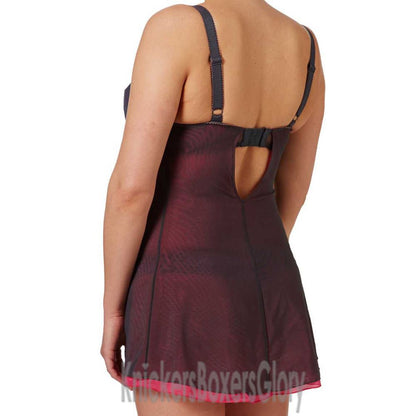 Freya Icon Moulded Plunge Babydoll - Storm