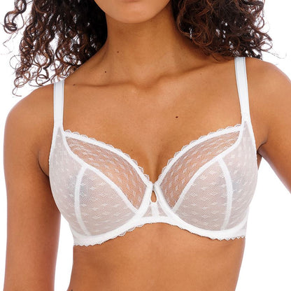 Freya Signature Plunge Bra - White Freya