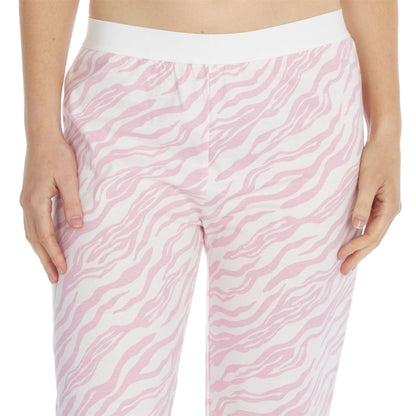 Forever Dreaming Womens 'Wild At Heart' Pyjama Set - Winter White