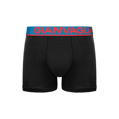 Gianvaglia Deluxe Boxer Shorts (5 Pack) - Black
