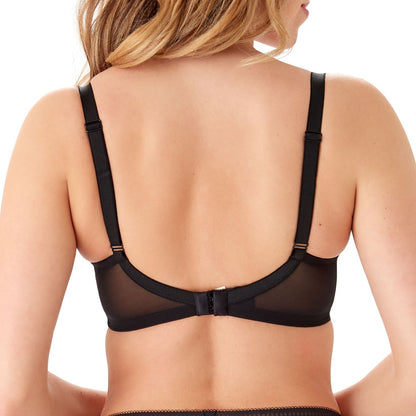 Gossard Contradiction Balcony Bra - Black/Silver Gossard