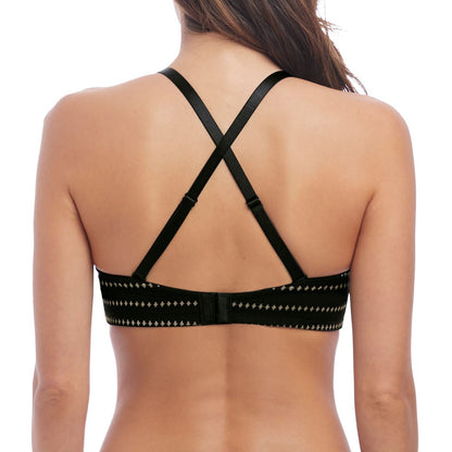 Wacoal Respect Strapless Bra - Black/Champagne