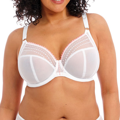 Elomi Matilda Plunge Bra - White Elomi
