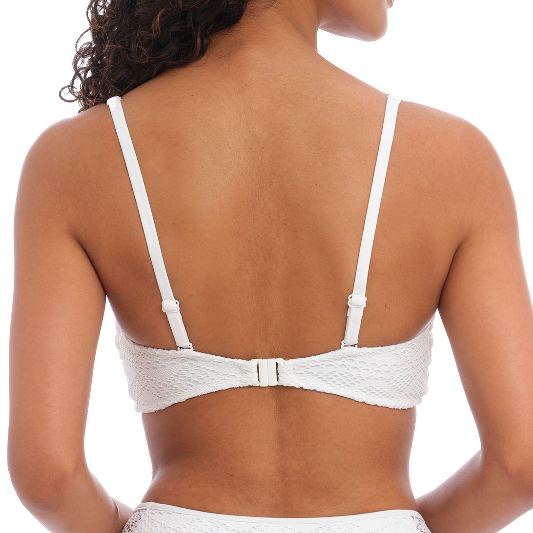Freya Sundance Bralette Bikini Top - White