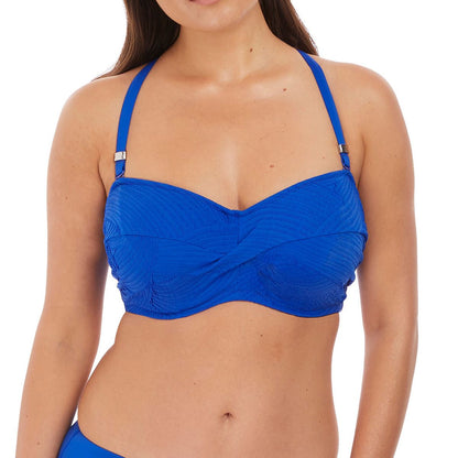 Fantasie Ottawa Twist Bandeau Bikini Top - Pacific