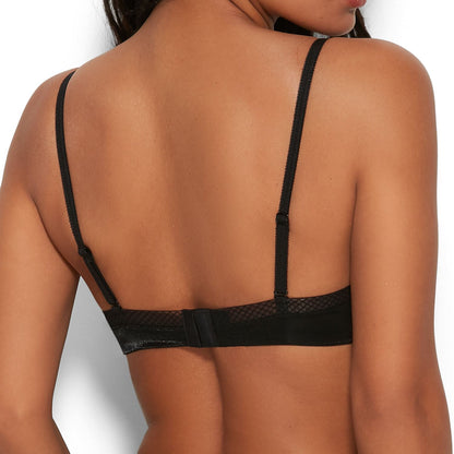 Gossard Glossies Sheer Bra - Black