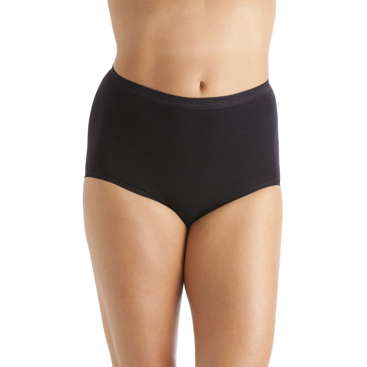 La Marquise Maxi Brief (3 Pack) - Black La Marquise