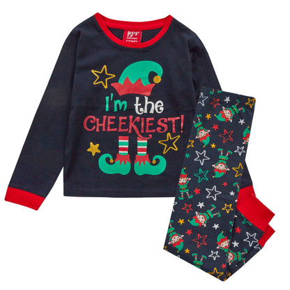PJ's Kids 'I'm The Cheekiest' Christmas Pyjamas